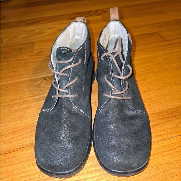 Jambu Rosella Black Leather Booties Womans Size 7.5M - Picture 3 of 7